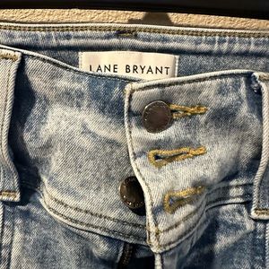 Lane Bryant high rise jegging jeans size 12